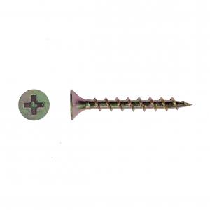 Саморез по дереву желтый цинк 3.5x16 (27000)