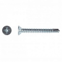 Саморез оконный белый сверло